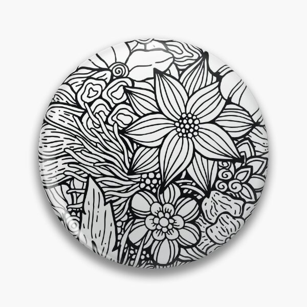 Item preview, FLORAL DOODLE designed and sold by dedesuperman.