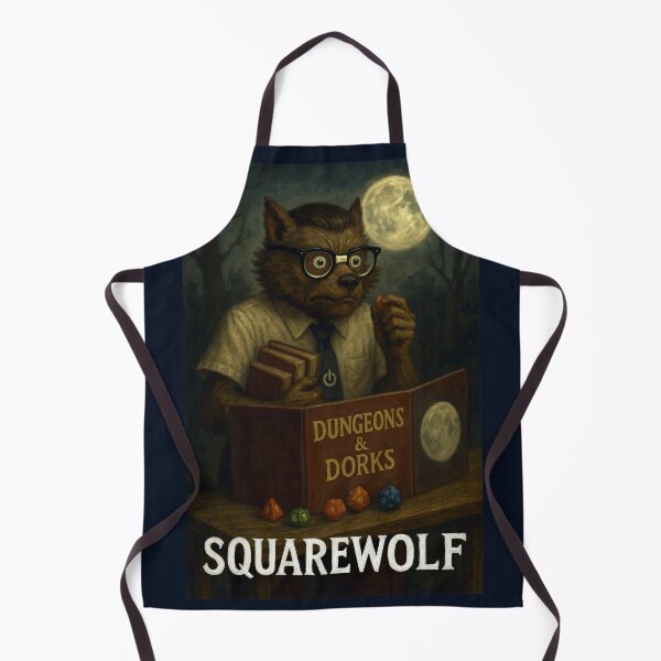 Item preview, Squarewolf Plays Dungeons and Dorks designed and sold by Tridentulus.