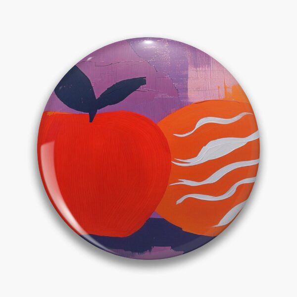 Item preview, Apple with colorful background designed and sold by saly55887.