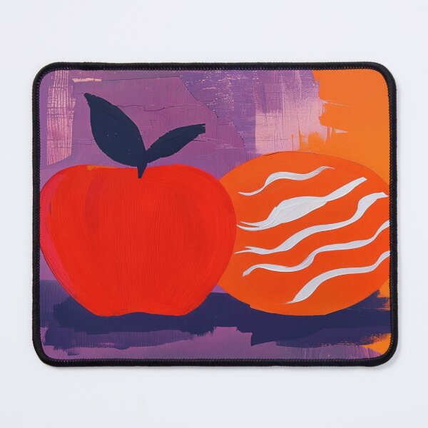 Item preview, Apple with colorful background designed and sold by saly55887.