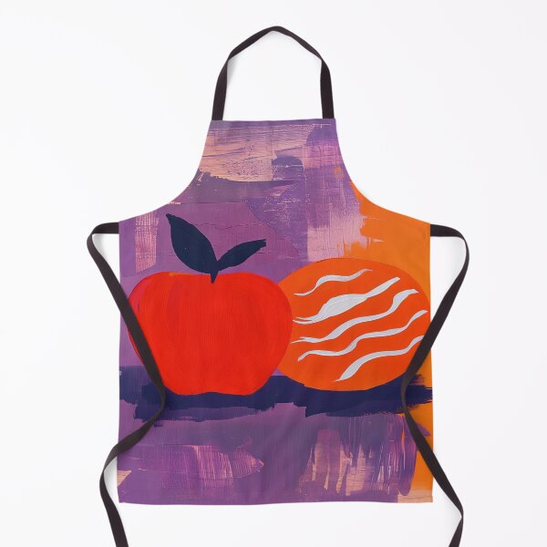 Item preview, Apple with colorful background designed and sold by saly55887.
