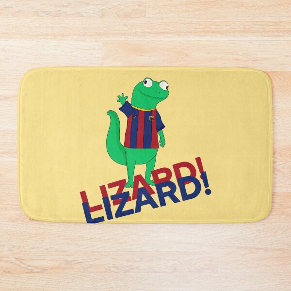 Item preview, Viral lizard meme fcbarcelona  designed and sold by artistbarcagirl.
