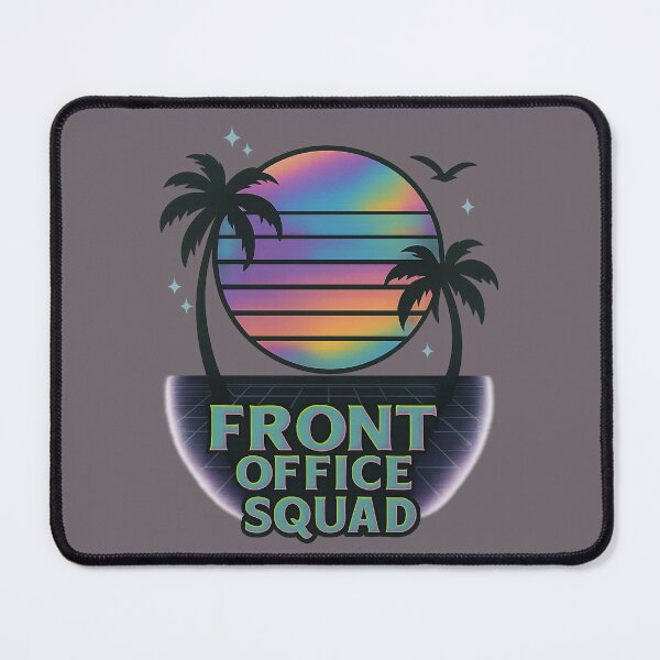 Item preview, Front Office Squad Team Retro Sunset Vaporwave Aesthetic designed and sold by SunfullyYours.