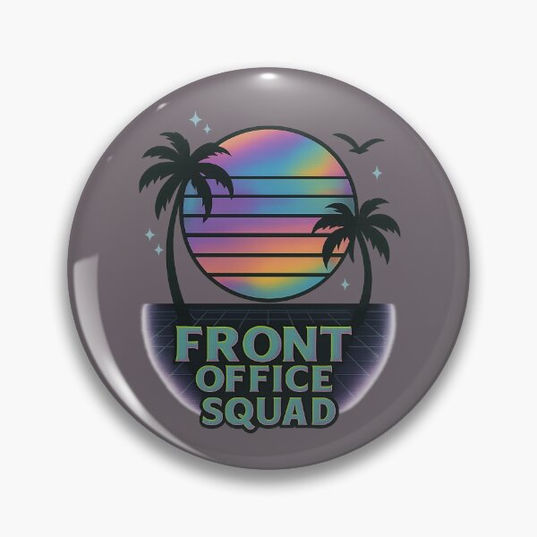 Item preview, Front Office Squad Team Retro Sunset Vaporwave Aesthetic designed and sold by SunfullyYours.