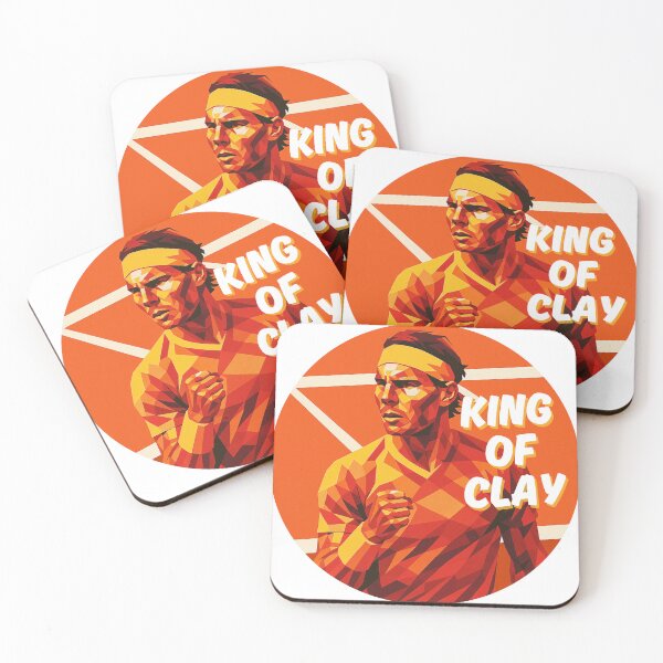 Item preview, Rafael Nadal – King of Clay Geometric Tennis Art designed and sold by Ink on Thread.