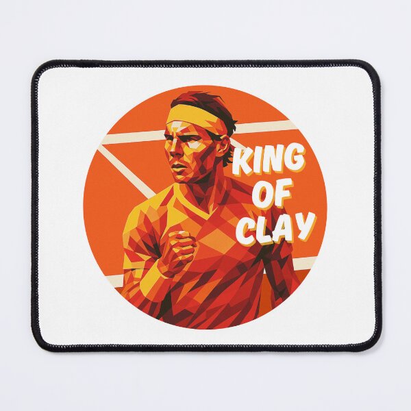 Item preview, Rafael Nadal – King of Clay Geometric Tennis Art designed and sold by Ink on Thread.