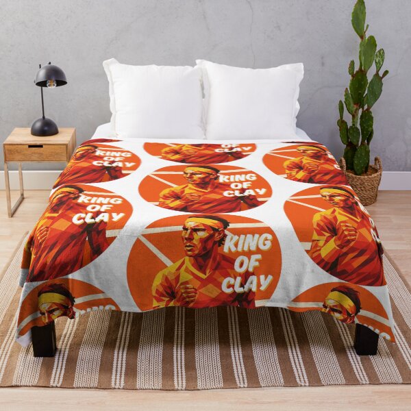 Item preview, Rafael Nadal – King of Clay Geometric Tennis Art designed and sold by Ink on Thread.