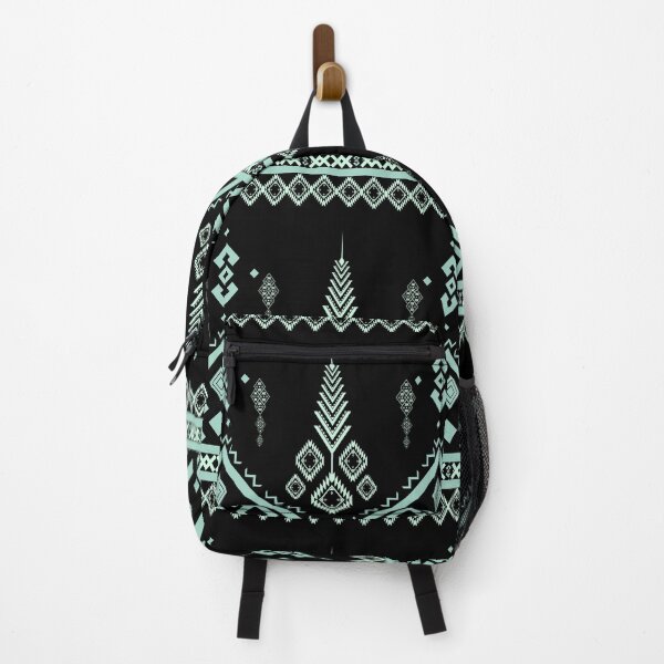 Item preview, Black Jade Tribal Ethnic Geometric Pattern Seamless Vector, Traditional Ornamental Textile Art, Bohemian Style Design designed and sold by Jukclassic.