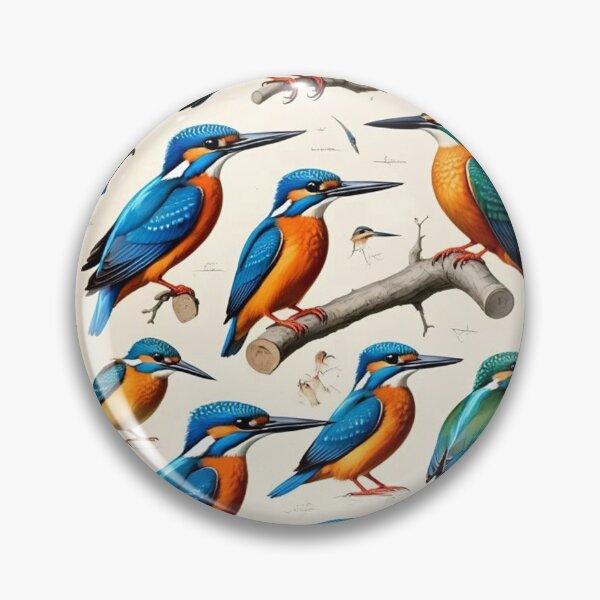 Item preview, Picture plate Kingfisher no. 232 designed and sold by Rainer Kristuf.