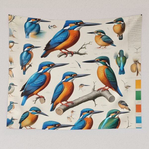 Item preview, Picture plate Kingfisher no. 232 designed and sold by Rainer Kristuf.