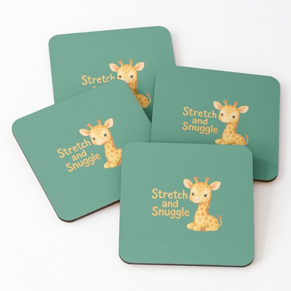 Item preview, Cute Baby Giraffe Stretch & Snuggle designed and sold by FabUniverse.