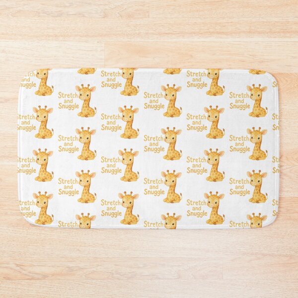 Item preview, Cute Baby Giraffe Stretch & Snuggle designed and sold by FabUniverse.