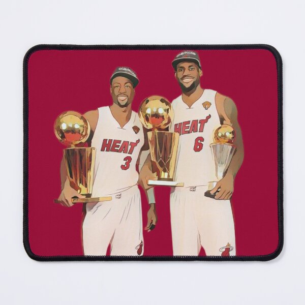 Item preview, LeBron James and Dwyane Wade Miami Heat Champions designed and sold by JBLACKSHEAR11.