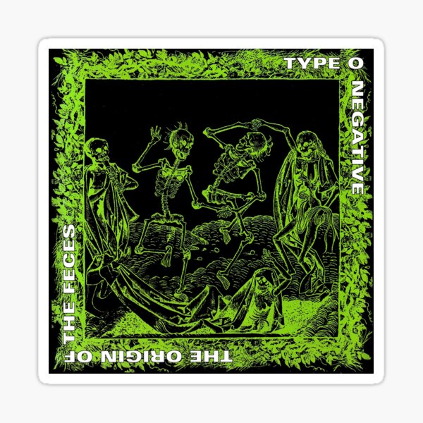 Vista previa del artículo con la obra «Type O Negative album», diseñado y vendido por denesikjakayla.