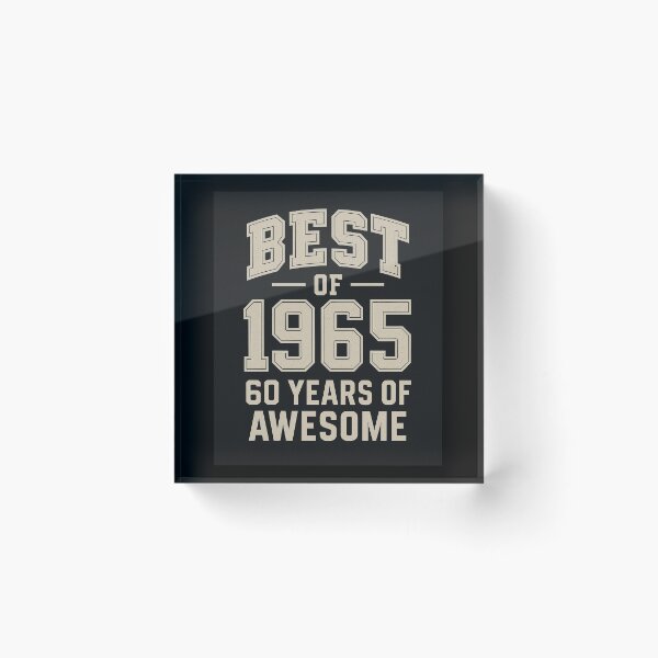 Item preview, Best of 1965 – 60 Years of Awesome designed and sold by PictorGraf.