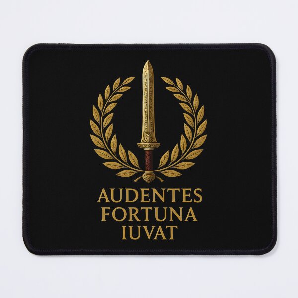 Item preview, AUDENTES FORTUNA IUVAT – Roman Gladius & Laurel designed and sold by DigitaledbyTailor.
