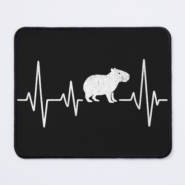 Item preview, Capybara Heartbeat designed and sold by AwesomeBeyondLimits.