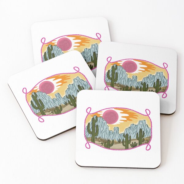 Item preview, Sunset in the desert designed and sold by pinkyfish1010.
