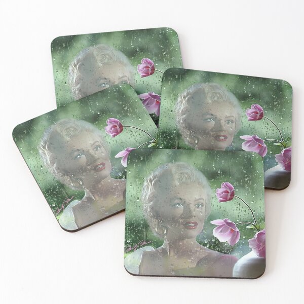Item preview, Marilyn Monroe Behind a Rainy Window designed and sold by Monroe Store.