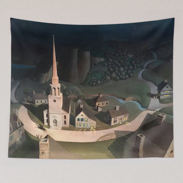 Item preview, Grant Wood The Midnight Ride of Paul Revere 1931 American Regionalism designed and sold by Under-TheTable.