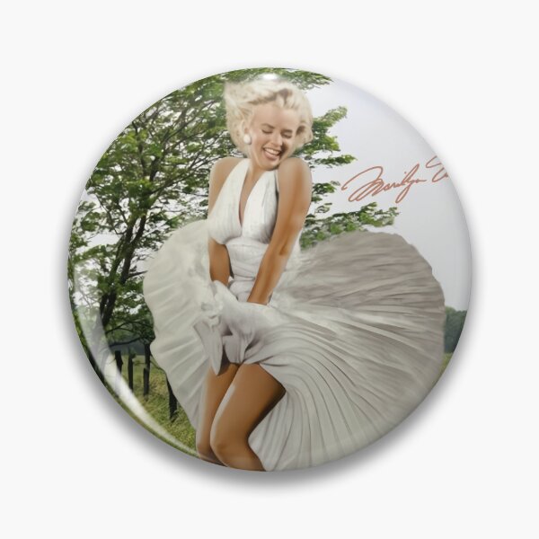Item preview, Marilyn Monroe in a Windy Field designed and sold by Monroe Store.