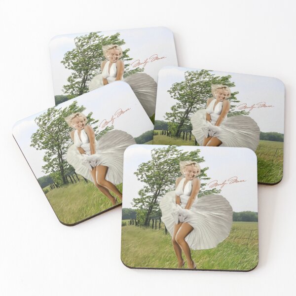 Item preview, Marilyn Monroe in a Windy Field designed and sold by Monroe Store.