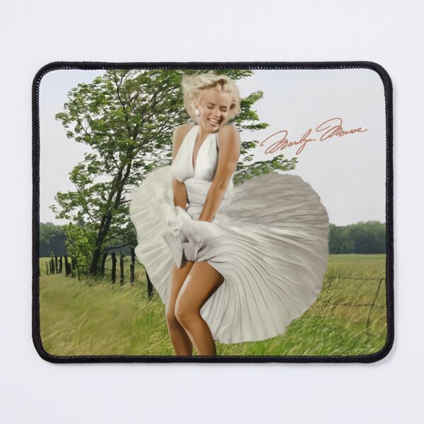 Item preview, Marilyn Monroe in a Windy Field designed and sold by Monroe Store.