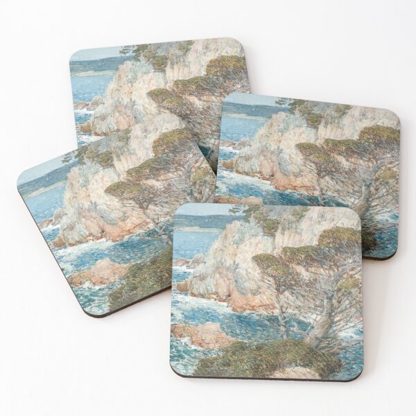 Item preview, Frederick Childe Hassam Point Lobos Carmel 1914 American Impressionist designed and sold by Under-TheTable.