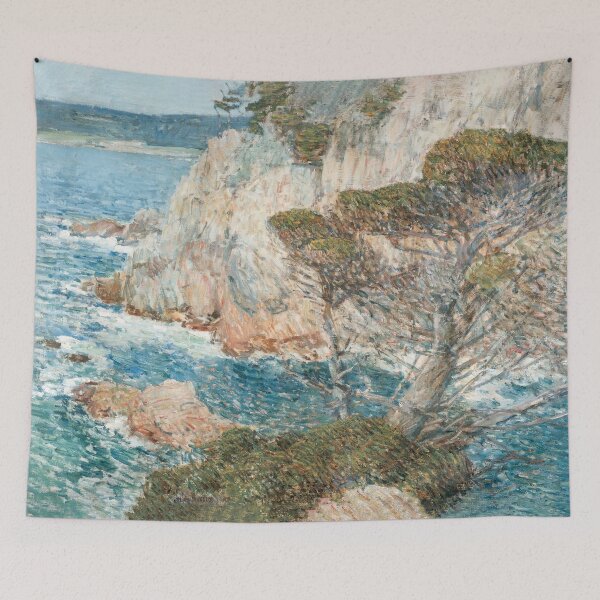 Item preview, Frederick Childe Hassam Point Lobos Carmel 1914 American Impressionist designed and sold by Under-TheTable.