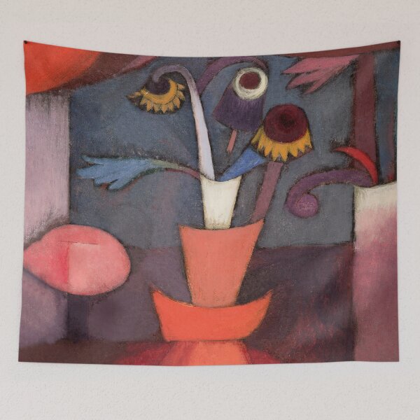 Item preview, Paul Klee Autumn Flower 1922 Abstract Expressionist Painting designed and sold by Under-TheTable.