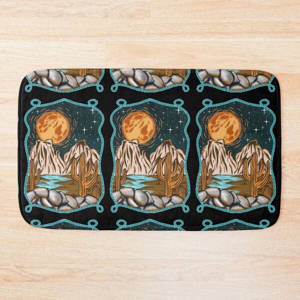 Item preview, Night scene of the desert designed and sold by pinkyfish1010.