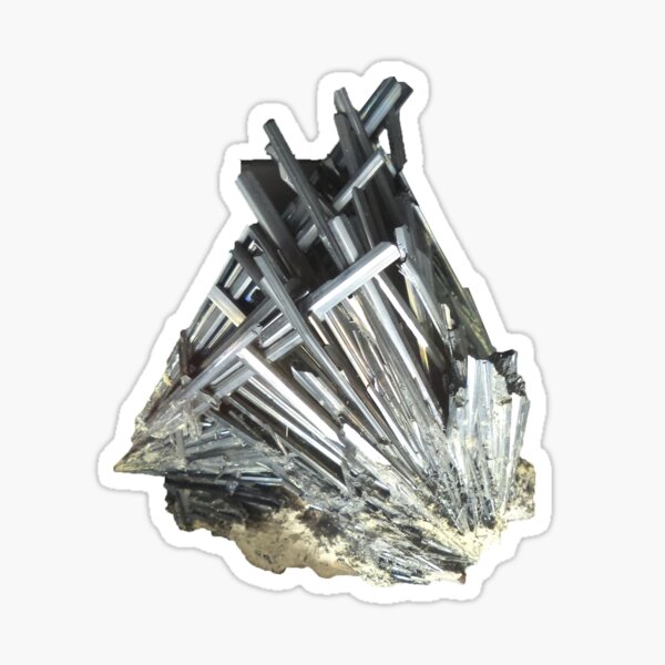Item preview, Antimonite (Stibnite) designed and sold by GoldsteinART.