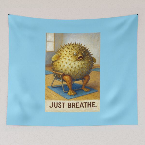 Item preview, Puffer Fish Panic designed and sold by Tridentulus.