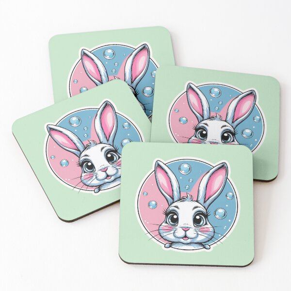 Item preview, Bunny Face Blowing Bubbles designed and sold by 0606PM.
