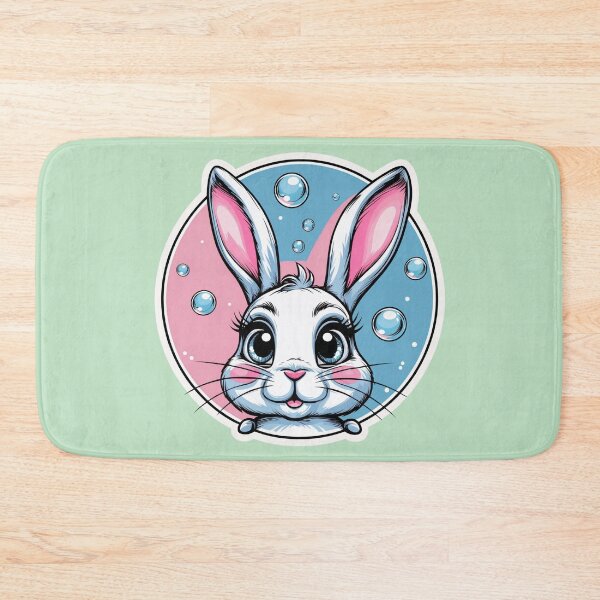 Item preview, Bunny Face Blowing Bubbles designed and sold by 0606PM.