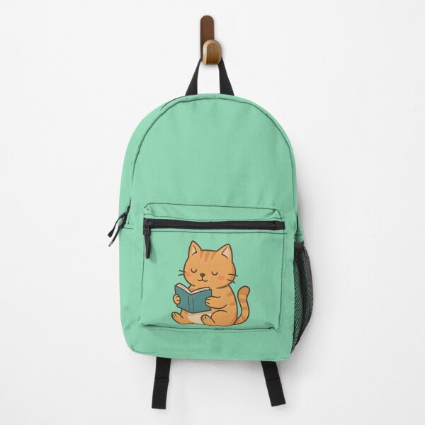 Item preview, Adorable Cat Reading a Book designed and sold by AwesomeBeyondLimits.