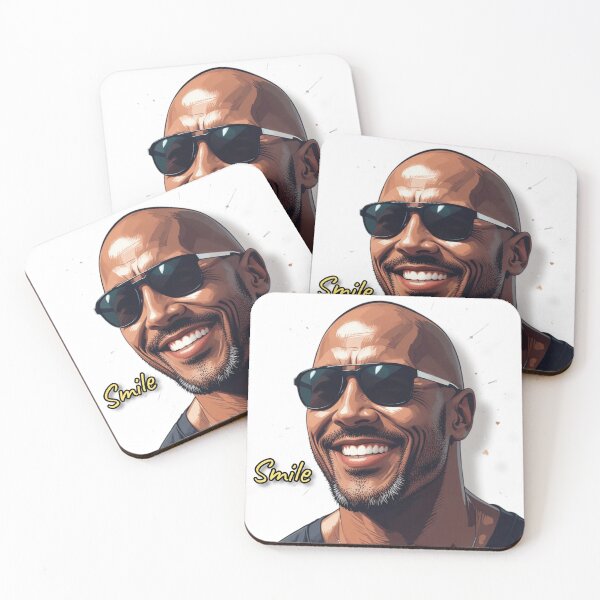 Item preview, Dwayne Johnson is smile  designed and sold by DigitalArtTK.