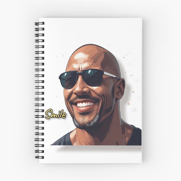 Item preview, Dwayne Johnson is smile  designed and sold by DigitalArtTK.