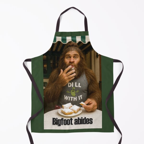 Item preview, Vieux Carre Boudreau, the bigfoot, Gobblin' Down Beignets designed and sold by Tridentulus.