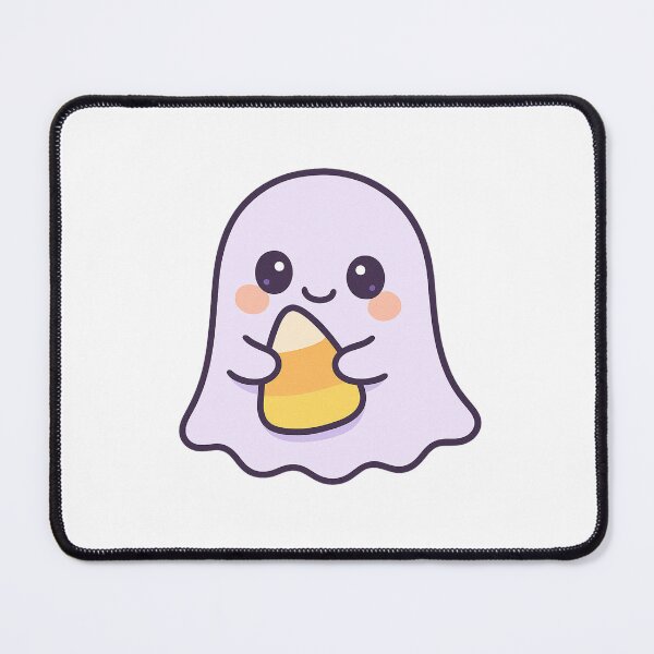 Item preview, Friendly Ghost Holding Candy Corn T-Shirt - Cute Halloween Design designed and sold by PrintCreations9.