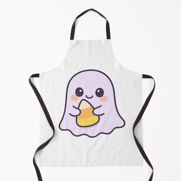 Item preview, Friendly Ghost Holding Candy Corn T-Shirt - Cute Halloween Design designed and sold by PrintCreations9.