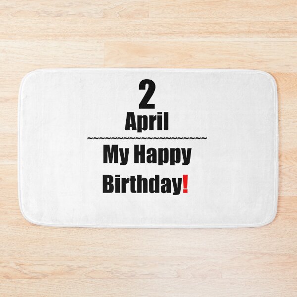 Item preview, 2 April Birthday designed and sold by ariksworld.