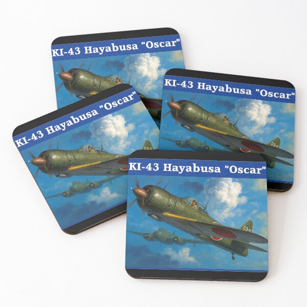 Item preview, WW2 Japanese Aircraft Ki-43 Hayabusa Fighter WWII Plane Aviation designed and sold by Blok45.