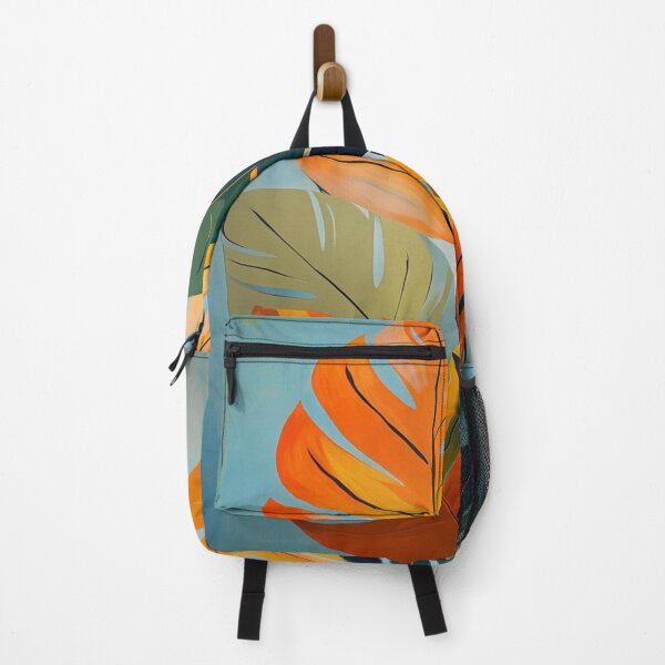 Item preview, green and orange leaves designed and sold by saly55887.