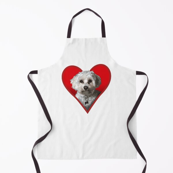 Item preview, Maltipoo Dog Love Heart  designed and sold by GeeThang.
