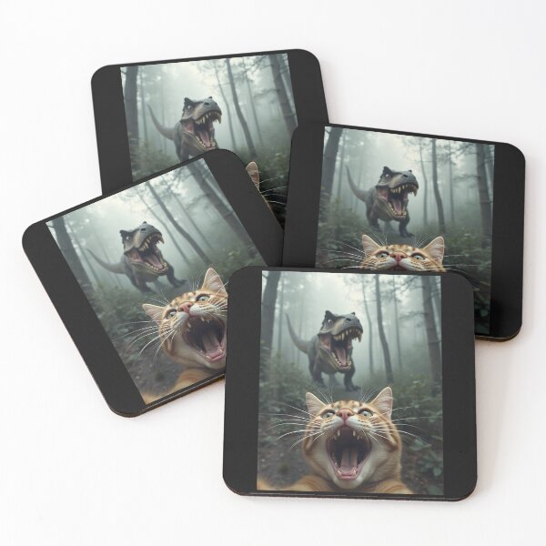 Item preview, cat and dinosaur  designed and sold by BASKF.
