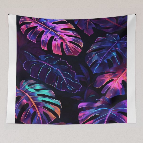 Item preview, neon leaves designed and sold by saly55887.