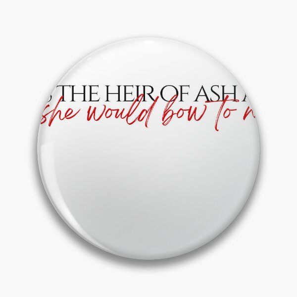 Item preview, heir of ash and fire designed and sold by BookishBurns .