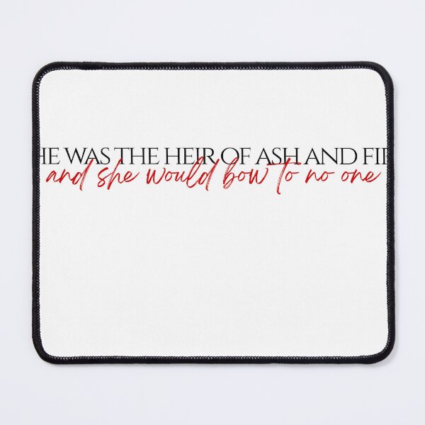 Item preview, heir of ash and fire designed and sold by BookishBurns .