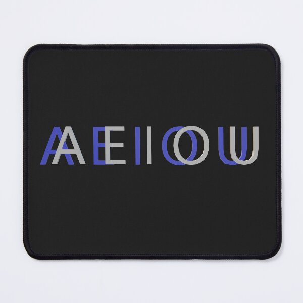 Item preview, A E I O U designed and sold by KitPenetrator.